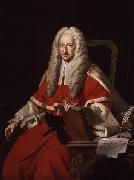 Thomas Hudson Portrait of Sir John Willes oil painting